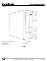 Preview for 1 page of HP Compaq 100B Quickspecs