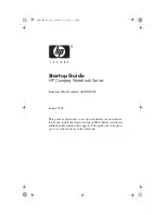 HP Compaq 334088-001 Startup Manual preview