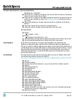 Preview for 58 page of HP Compaq 4000 Pro series Quickspecs