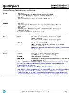 Preview for 5 page of HP Compaq 510 Quickspecs