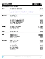 Preview for 10 page of HP Compaq 510 Quickspecs