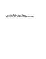 HP Compaq 6005 Pro MT Hardware Reference Manual preview