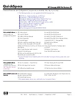 Preview for 6 page of HP Compaq 6005 Pro MT Specifications