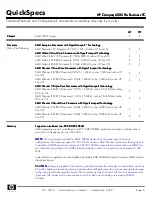 Preview for 8 page of HP Compaq 6005 Pro MT Specifications