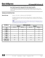 Preview for 9 page of HP Compaq 6005 Pro MT Specifications