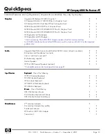 Preview for 13 page of HP Compaq 6005 Pro MT Specifications