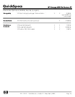 Preview for 16 page of HP Compaq 6005 Pro MT Specifications