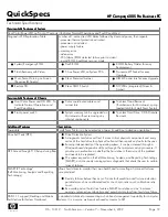 Preview for 19 page of HP Compaq 6005 Pro MT Specifications