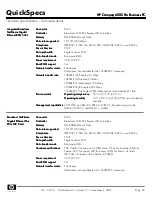 Preview for 22 page of HP Compaq 6005 Pro MT Specifications