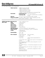 Preview for 23 page of HP Compaq 6005 Pro MT Specifications