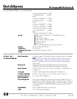 Preview for 25 page of HP Compaq 6005 Pro MT Specifications