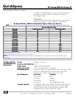 Preview for 28 page of HP Compaq 6005 Pro MT Specifications