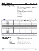 Preview for 29 page of HP Compaq 6005 Pro MT Specifications