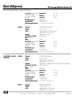 Preview for 34 page of HP Compaq 6005 Pro MT Specifications