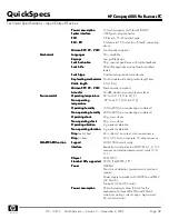 Preview for 38 page of HP Compaq 6005 Pro MT Specifications