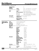 Preview for 43 page of HP Compaq 6005 Pro MT Specifications