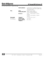 Preview for 45 page of HP Compaq 6005 Pro MT Specifications