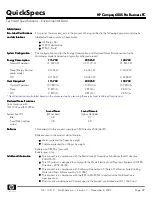 Preview for 48 page of HP Compaq 6005 Pro MT Specifications