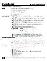 Preview for 50 page of HP Compaq 6005 Pro MT Specifications