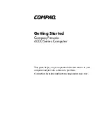 Preview for 1 page of HP COMPAQ 6005 Getting Started