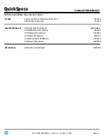 Preview for 11 page of HP Compaq 610 Quickspecs