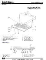 HP Compaq 615 Specification preview