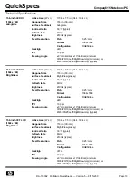 Preview for 13 page of HP Compaq 615 Specification