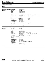 Preview for 14 page of HP Compaq 615 Specification