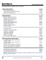 Предварительный просмотр 13 страницы HP Compaq 6200 Pro MT Specification