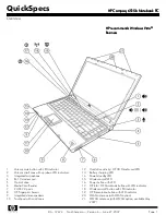 Предварительный просмотр 1 страницы HP Compaq 6515b Quickspecs