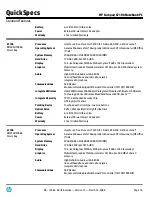 Preview for 16 page of HP Compaq 6710b Quickspecs