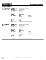 Preview for 28 page of HP Compaq 6710b Quickspecs