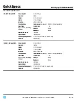 Preview for 30 page of HP Compaq 6710b Quickspecs