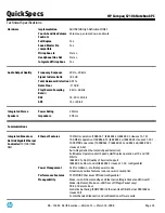 Preview for 34 page of HP Compaq 6710b Quickspecs