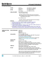 Preview for 39 page of HP Compaq 6710b Quickspecs