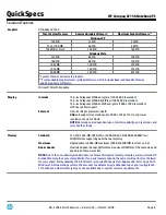 Preview for 4 page of HP Compaq 6715b Specification