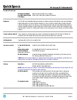 Preview for 6 page of HP Compaq 6715b Specification