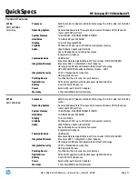 Preview for 11 page of HP Compaq 6715b Specification