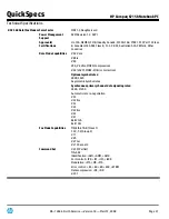 Preview for 31 page of HP Compaq 6715b Specification