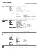 Preview for 14 page of HP COMPAQ 6715s Quickspecs