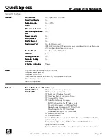 Preview for 8 page of HP Compaq 6910p Specifications