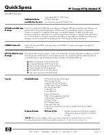 Preview for 9 page of HP Compaq 6910p Specifications