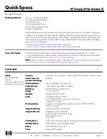 Preview for 11 page of HP Compaq 6910p Specifications