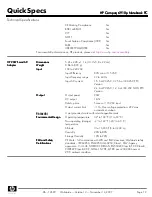 Preview for 19 page of HP Compaq 6910p Specifications