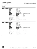 Preview for 22 page of HP Compaq 6910p Specifications