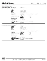 Preview for 23 page of HP Compaq 6910p Specifications