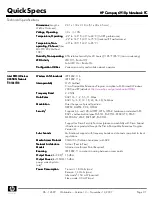 Preview for 31 page of HP Compaq 6910p Specifications