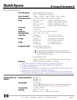 Preview for 32 page of HP Compaq 6910p Specifications