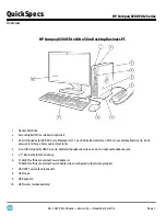 Предварительный просмотр 1 страницы HP Compaq 8200 Elite Series Quickspecs