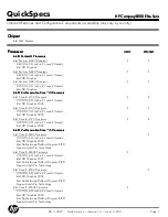 Preview for 7 page of HP Compaq 8200 Elite Series Specifications